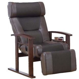 多功能懒人高腿老人沙发椅单人舒适靠背折叠午睡躺椅实木扶手家用