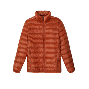 文华羽绒2025新款男装轻薄羽绒服短款韩版立领修身保暖外套潮