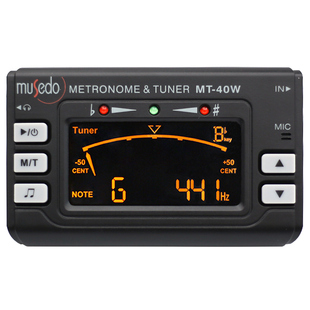 小天使MT-40W长笛/萨克斯/小号/笛子调音器 管乐专用校音器节拍器