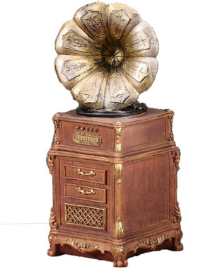 酒吧复古留声机欧式酒吧咖啡馆