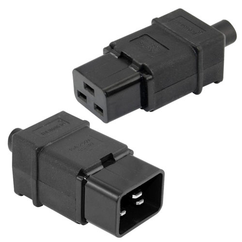 16A服务器插头 电源品字插头 公插头IEC320/PDU/UPS /APC/C20插头
