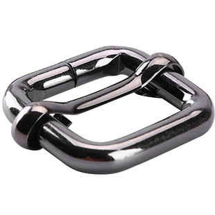 diy箱包五金配件 包背带连接扣日字扣狗扣钩子针扣D环调节扣20mm