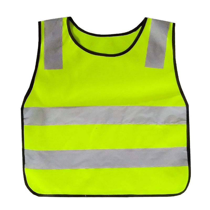 儿童反光马甲衣小学生交通安全幼儿园背心荧光警示服班服马夹外套