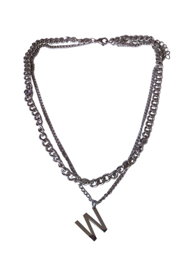欧美个性粗链条项链w女朋克双层