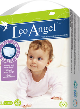 Leo Angel狮子座天使纸尿裤整箱装4包