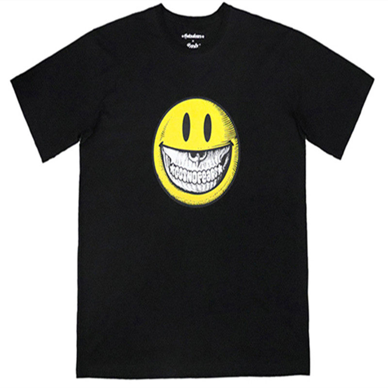 罗志祥GOTNOFEARS 正品X Ron English Smile联名笑脸宽松短袖T恤