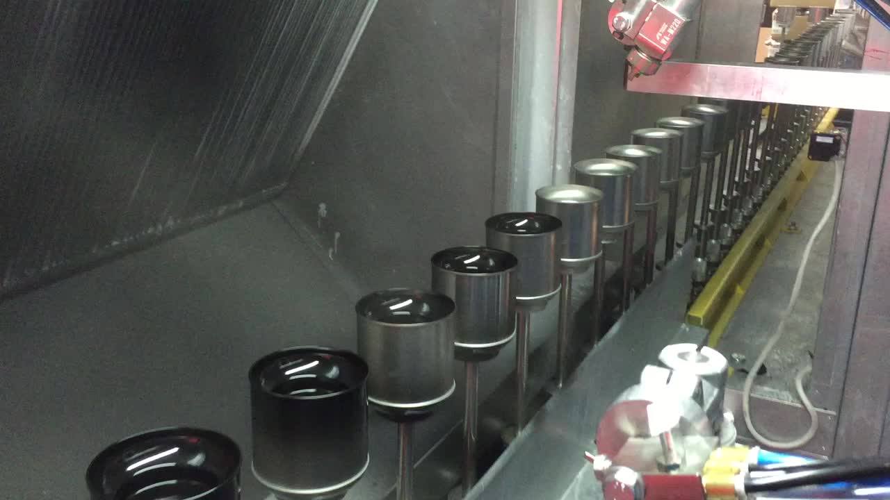 Semi Or Full Automatic Uv Spray Coating Line Buy Automatic Uv Spray