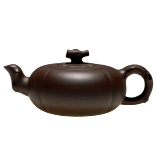 宜兴紫砂壶名家正品纯全手工茶壶范家壶庄小品柿扁茶具原矿老紫泥