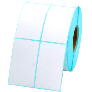 双排三防热敏纸30 35 40 45 50*55 60 65 70 80 65竖版热敏打印标签吊牌物流发货不干胶标签标签贴纸支持定做