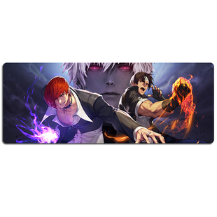 拳皇格斗之王草薙京八神奄不知火舞游戏周边定制超大款鼠标垫桌垫
