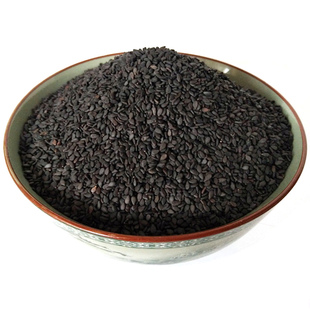 黑芝麻生新货2025年农家自产油麻真空小包装无沙免洗特产级黑芝麻