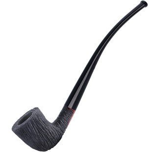 RLAK进口石楠根木弯式烟斗阅读烟斗长柄小号烟斗男士烟具礼品套装