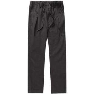 楠全麻裤男宽松大码中国风苎麻休闲长裤薄款小脚麻裤复古辰月