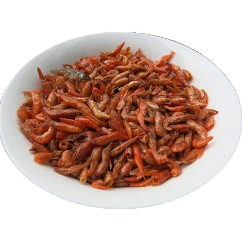 井冈山特产淡水野生小河虾红虾食用农产品农家水产干货小虾米100g
