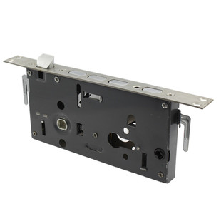 群升步阳新月万王嘉力防盗门锁体通用型 方头圆头单活双活门锁体