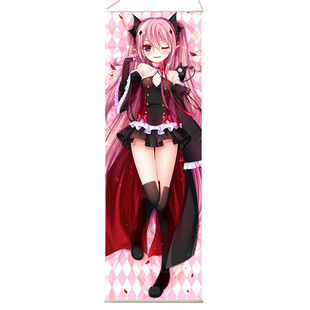 终结的炽天使 克鲁鲁采佩西百夜米迦尔动漫挂画卷轴壁画来图定做