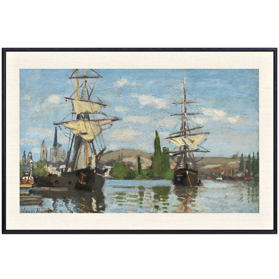 二狗姑娘欧式客厅装饰画