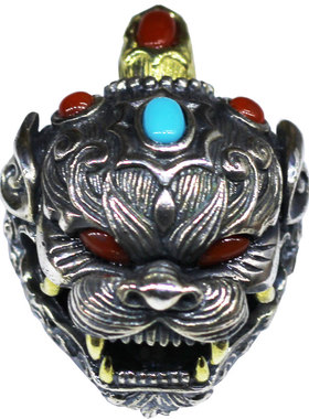 貔貅铃铛挂件纯银钥匙挂件