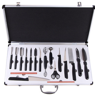 厨师食品雕刻套装刀具专业水果雕花主刀全套专用雕刻刀套装送教程