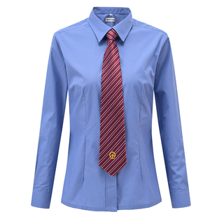 铁路新式路服衬衣蓝色衬衫乘务员高铁工作服男士新铁路制服19式女