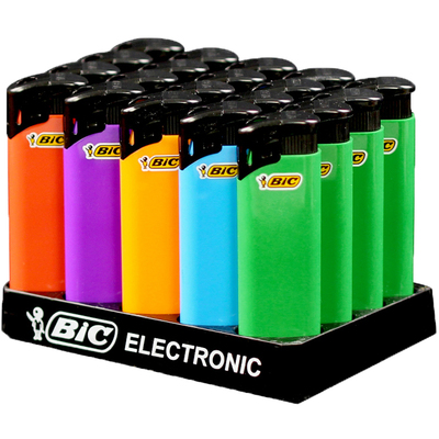 法国bic比克XP2家用高压电子明火打火机一次性防爆彩色普通火机