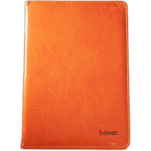 bowen博文A4-120简约商务笔记本A4大本子16KPU皮面记事本办公用品文具工作会议笔记录本企业LOGO定制压印定做