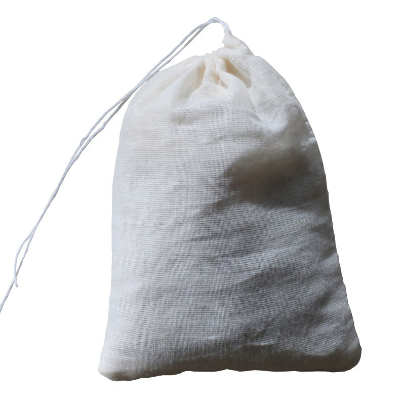 30个13*16cm纯棉纱布调料袋子中药袋泡酒泡茶过滤袋煲汤卤料包袋