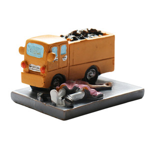 心理沙具沙盘游戏套装交通事故人物模型儿童玩沙玩具树脂仿真摆件