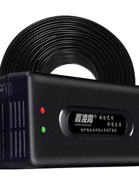 电动车电瓶充电器2米防雨60V20AH