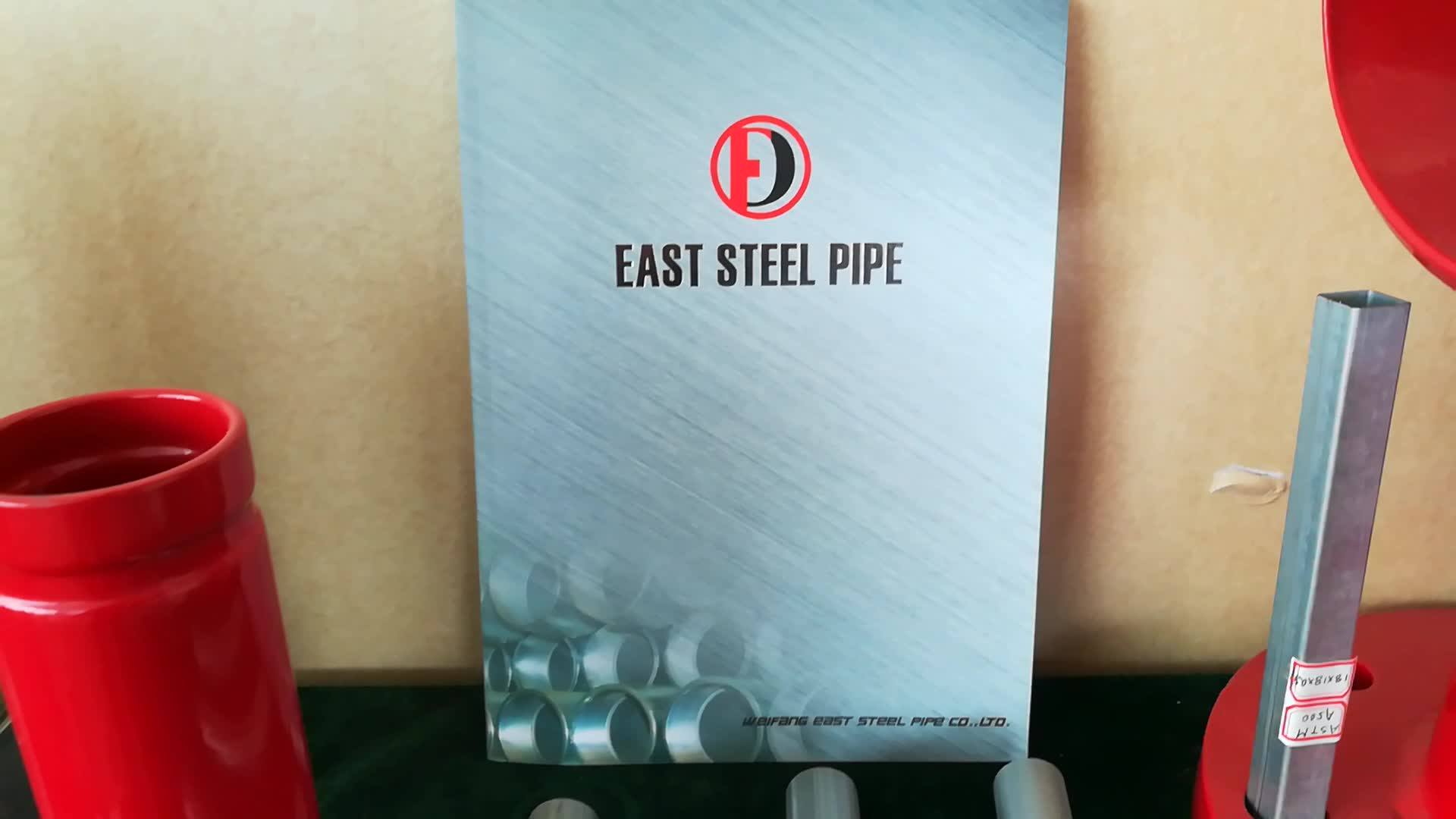 Ul Fm Black Steel Pipe With Red Paint For Fire Sringkler System Buy