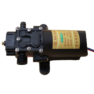 电动喷雾器配件大全水泵头虎跃水泵农用喷雾器专用泵12V高压电机