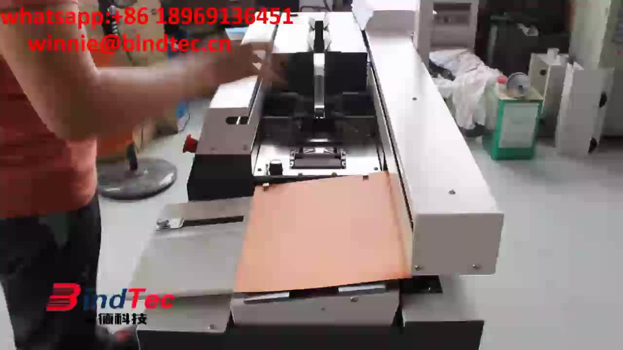 Bdd50a4 Automatic Hot Melt Glue Perfect Book Binder Book Binding