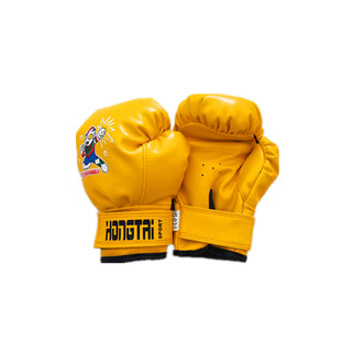 幼儿园表演拳套儿童散打拳击手套少儿格斗搏击训练打沙袋手套泰拳