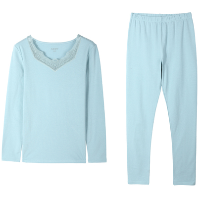 莫代尔内衣雪竹新品w16030