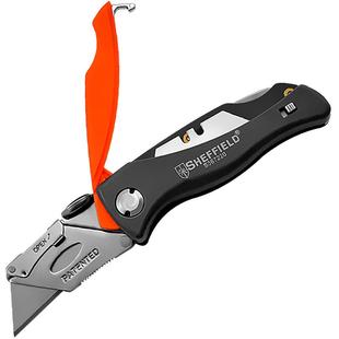 重型美工刀折叠大号裁纸刀开箱刀快递割刀工具刀架工业用壁纸刀