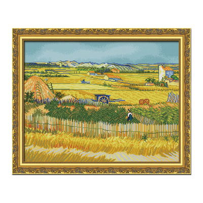 十字绣梵高绣2021新款线ks正品