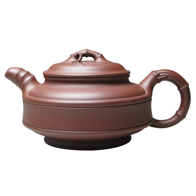 全手工紫砂壶大容量竹鼓壶泡茶壶