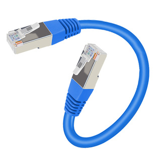 六类网线成品家用千兆屏蔽短线宽带网络跳线1米2米超短0.2米cat6