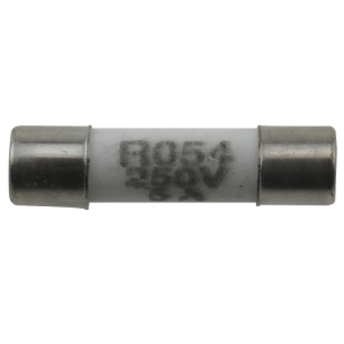 陶瓷保险管R054 R058熔芯 BS1632过流过载熔断器5A 20A 30A保险丝