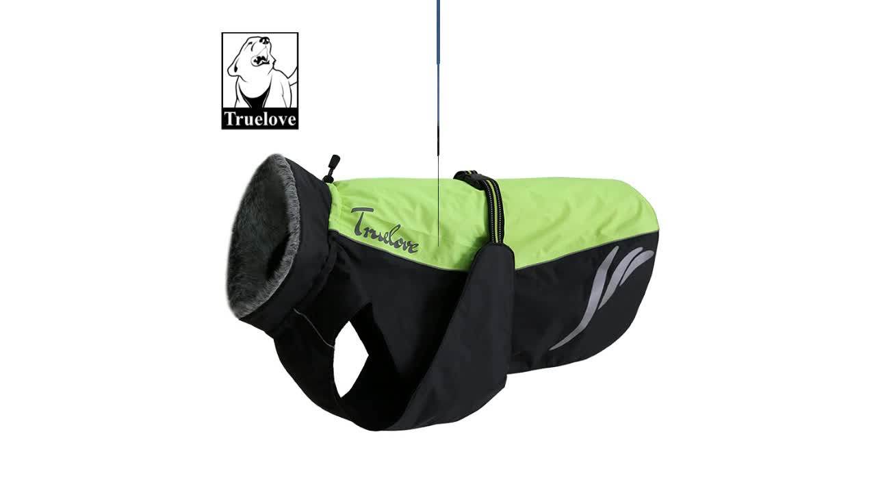 Truelove High Quality Reflective Waterproof heated pattern dog coat Dog