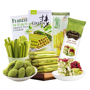 franzzi法丽兹抹茶零食大礼包巧克力曲奇饼干散装点心休闲品整箱
