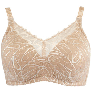 全罩杯无钢圈义乳文胸