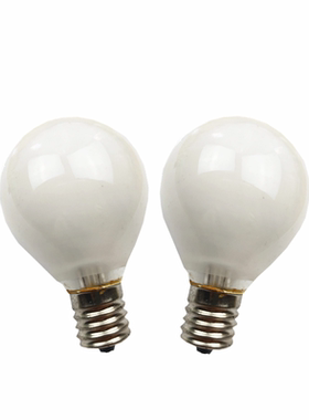 e17螺口柱形灯泡E16 220V15W25W40W日本进口台灯照明灯泡黄光螺纹