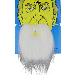 万圣节仿真大胡须成人儿童男cosplay化妆舞会八字络腮胡假胡子贴