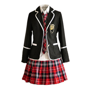 英伦学院派日本韩版校服班服长袖春秋冬初高中大学生制服套装男女