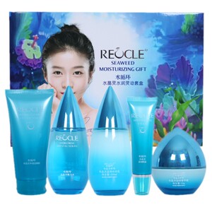 水循环水晶灵护肤补水保湿三件套五件套装膜力水魔力水滋润化妆品