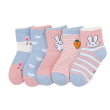 宝宝春秋纯棉中筒1-3-5-7-9岁袜子1