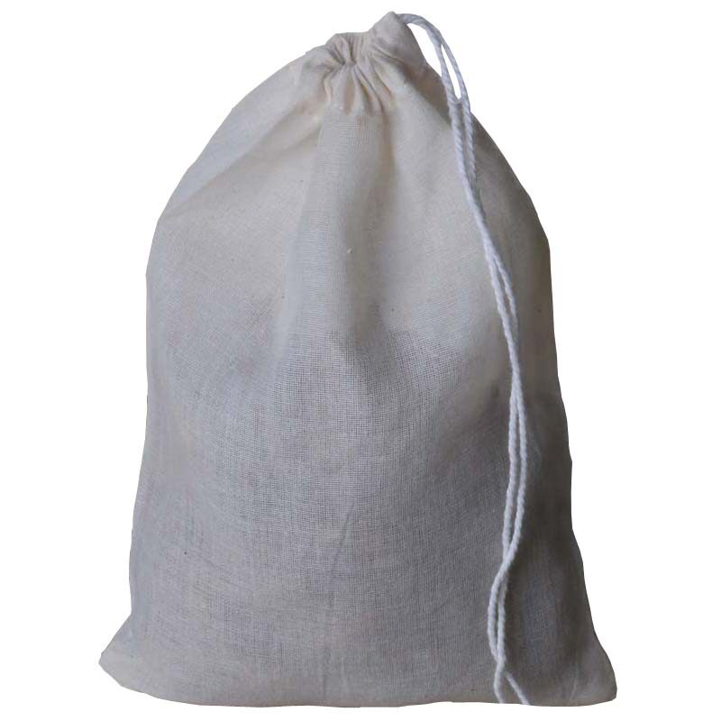 加厚10个15*20cm药包纱布袋煎药卤料隔渣过滤袋纯棉装艾叶泡脚袋