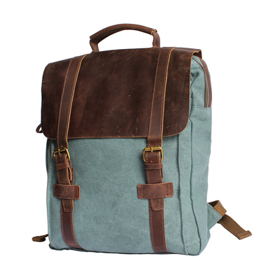 旅行男款帆布复古女士双肩背包