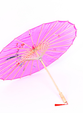 茉莉花开江南古代流苏飘带舞蹈伞